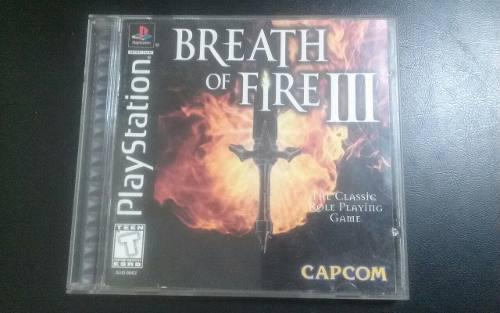 Breath Of Fire Iii - Play Station 1 Ps1