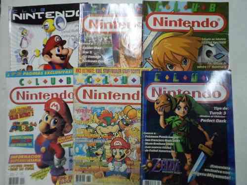 Lote De 13 Revistas Club Nintendo - Usadas