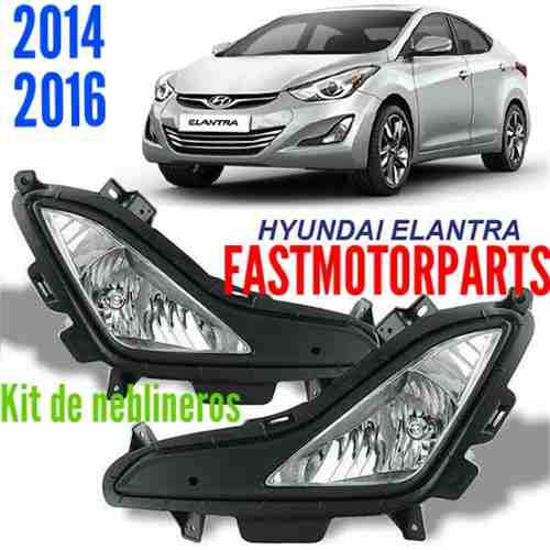 Faros Neblineros Hyundai Elantra 2014 2016