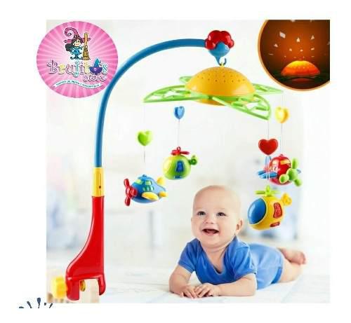 Movil Cuna Proyector De Luces Musical - Brujitas Store