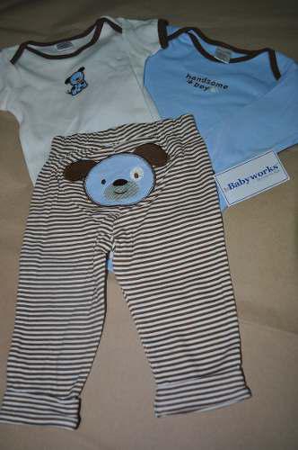 Conjunto Baby Works 12 Meses Niño (bbh-44)