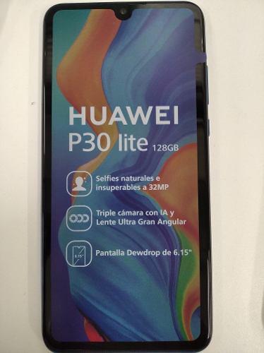 Celular Huawei P30 Lite 128gb Azul Libre De Fabrica Sellado