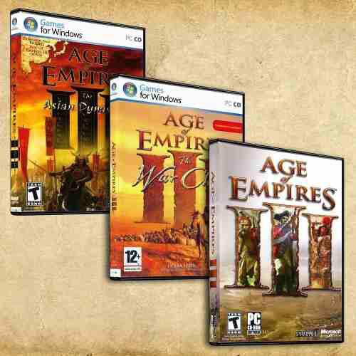 Juegos De Pc Age Of Empires Saga Completa (oferta)