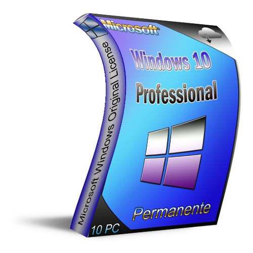 Lic. Windows 10 P Ro, 10 Pc Permanente