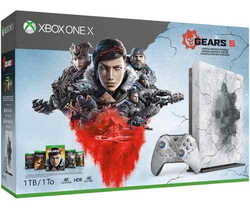 Xbox One X Gears 5 Edición Limitada En Stock