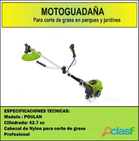 Motoguadaña para cortar grass