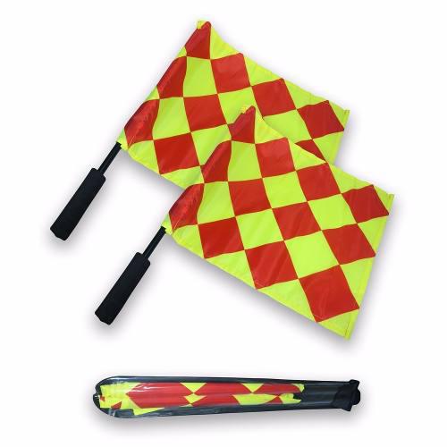 Par Banderines Para Juez De Linea - Arbitro Asistente Futbol