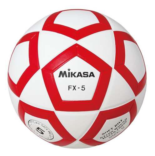 Pelota Balon Fulbito Cuero Mikasa Fx Oficial N°4 Fifa Rojo