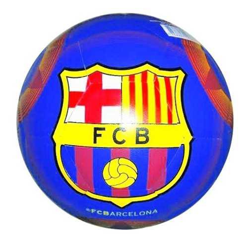 Pelota Balon Oficial Futbol Barcelona N°5 Cuero Mdl4