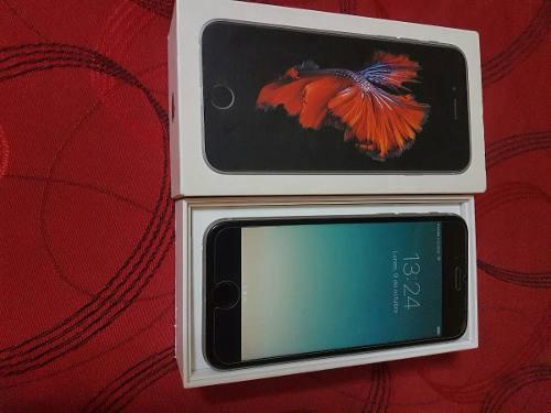 iPhone 6s De 16 Gb Color Negro Libre Con Accesorios