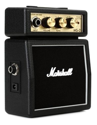 Marshall Ms-2 Mini Amplificador Portatil Negro