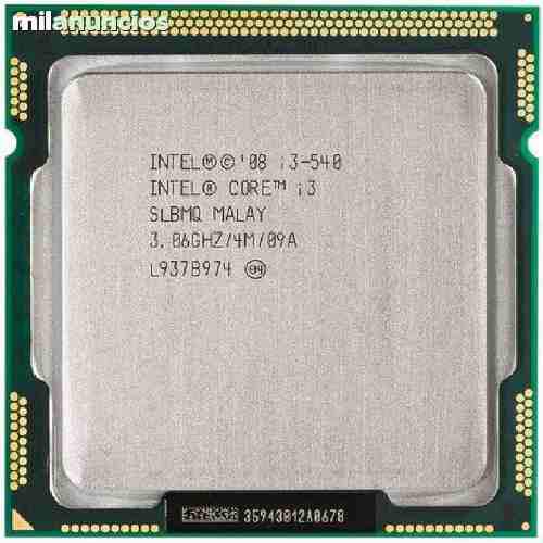 Procesador Intel Core I3-540, 3.06 Ghz, 4mb De Caché