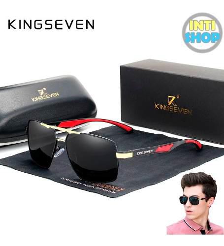 Lentes De Sol Polarizados Kingseven Uv400 Aviador