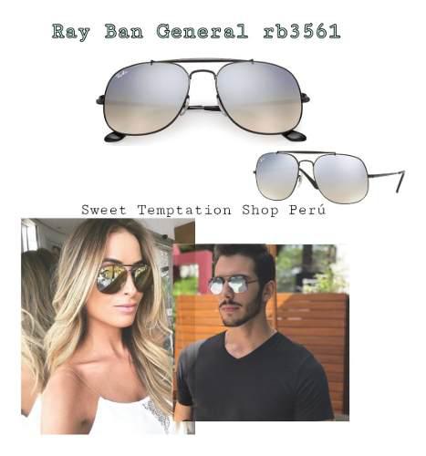 Lentes Ray Ban 3561 The General Original Aviador Marshal