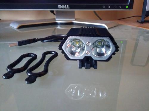 Luces Led Bicicleta Frontal Y Posterior Recargable