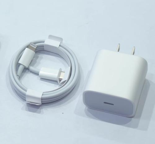 Cargador iPhone 11 Pro Apple Base 18w + Cable Fast Charge