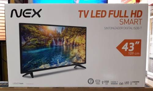 Smart Tv 43 Nex Fullhd Con Señal Digital Nuevos Sellados