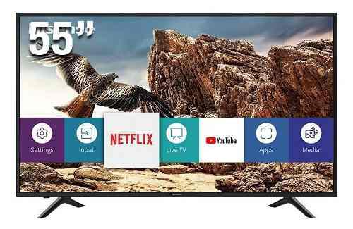 Tv 55 Uhd 4k Hisense 2019 Señal Digital Nuevos Sellados