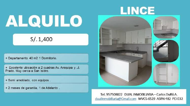 Alquiler Lince, Cerca a San Isidro