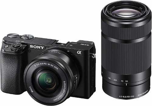 Sony Alpha Cámara Sin Espejo W/ 16-50 And 55-210mm Lens
