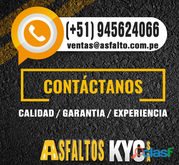 Asfalto Rc 250 Peru ventas de asfalto