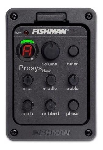 Fishman 301 Presys Blend Ecualizador 4 Band Afinador Calidad
