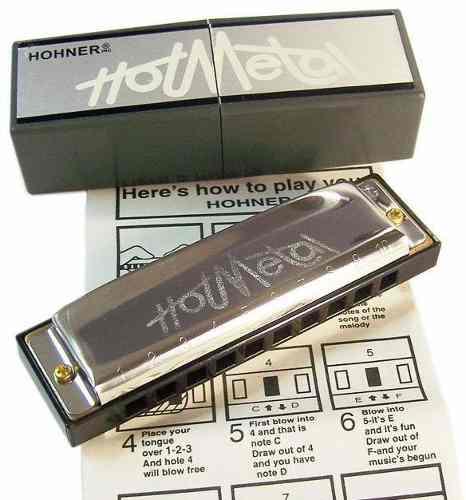 Harmonica Hohner Hotmetal C (do)