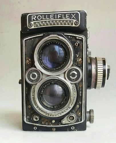 Antigua Cámara Rolleiflex Fabricación Alemana 60s