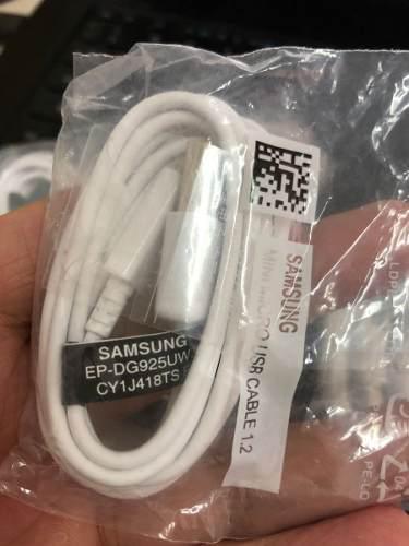 Cable Usb Original 100% Samsung S6 V8. Solo X Mayor.