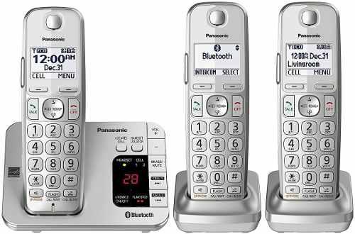 Panasonic Link2cell - Teléfono Inalámbrico Bluetooth