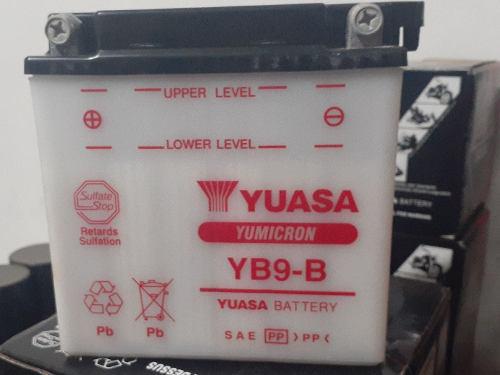 Bateria Para Moto Yuasa Yb9-b Delivery Gratis Lima Metropoli