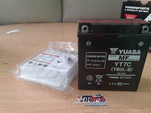Bateria Para Moto Yuasa Yt7c-delivery Gratis Lima Metropolit