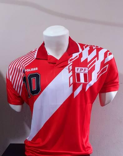 Camiseta Roja Selección Peruana Polmer 1993