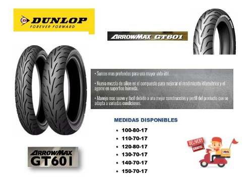 Llanta Dunlop Gt601 120-80-17 / Delivery Gratuito Lima Metr