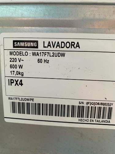 Lavadora- Samsung - 17kg