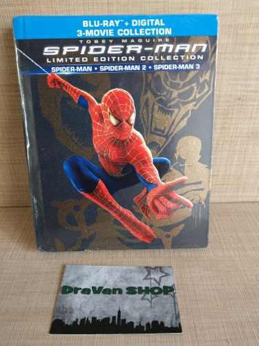 Spider Man Trilogía Blu Ray Película Hombre Araña Maguire