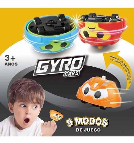 Battle Gyro Cars Increíble Juguete Giratario Para Niños
