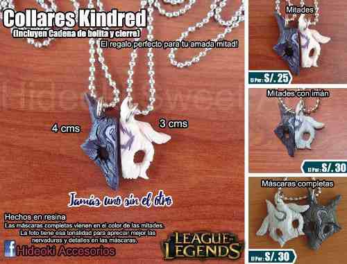 Collares Kindred! League Of Legends, Lol