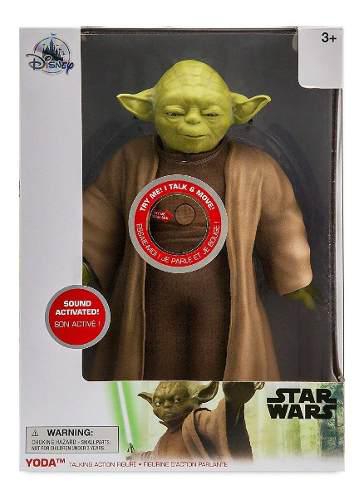 Figura De Acción Parlante Yoda Star Wars Disney Store