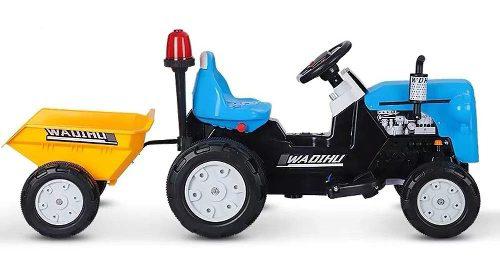 Lotee - Tractor Eléctrico Para Niños Azul
