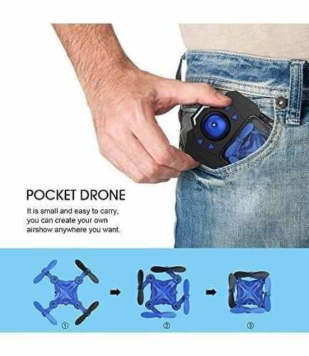 Drocon Scouter Mini Drone Rc Plegable Para Niños Con Modo