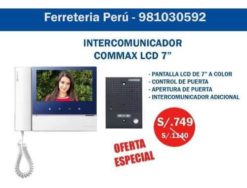 Intercomunicador Commax Video Portero Kit Completo Cdv70n2