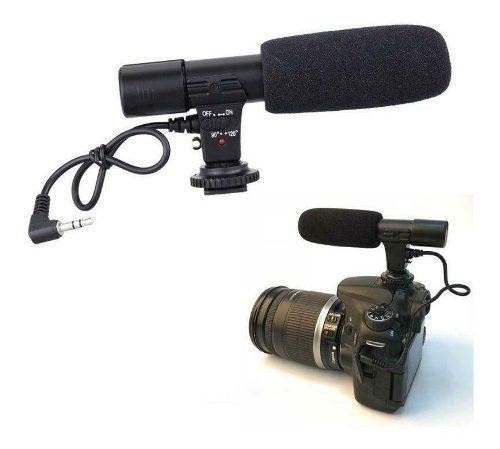 Microfono Mic-01 Video Stereo Pro Canon Nikon Ofertón !!!