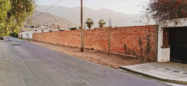 Se Vende Terreno Residencial en La Molina
