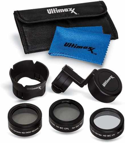 Ultimaxx 7 piezas Drone Filtro De Cámara, Bundle Kit Para