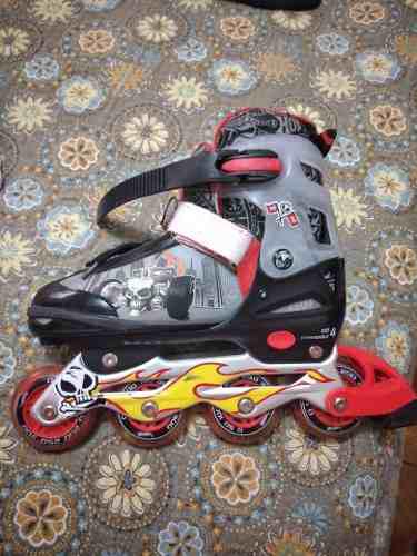 Patines Roller Skate Hot Wheels Talla 35 A 38 (ajustable)