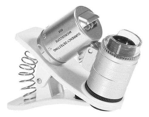 Microscopio Lupa Para Smartphones Celular Con 60x De Aumento