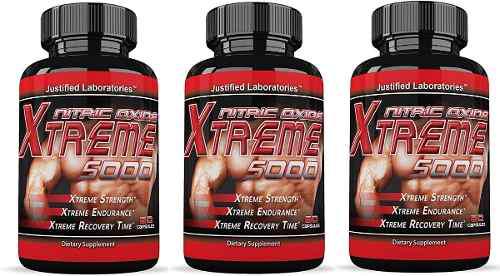 Nitric Oxide Xtreme 5000 Aumento Muscular Mejor Suplemento