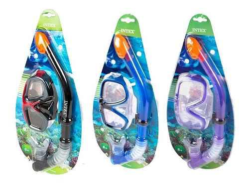 Gafas De Buceo/ Snorkel Intex (disponible Los 3 Colores)