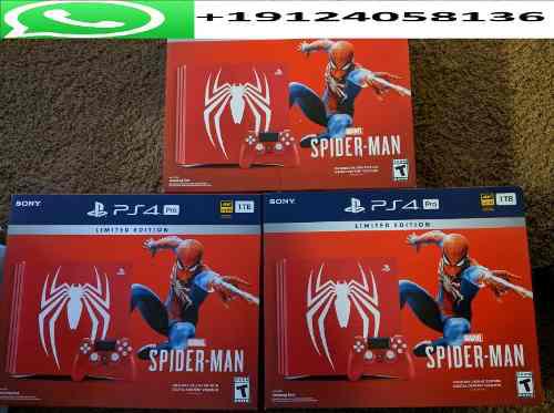 Sony Playstaton 4 Pro 1tb Spiderman Edicion